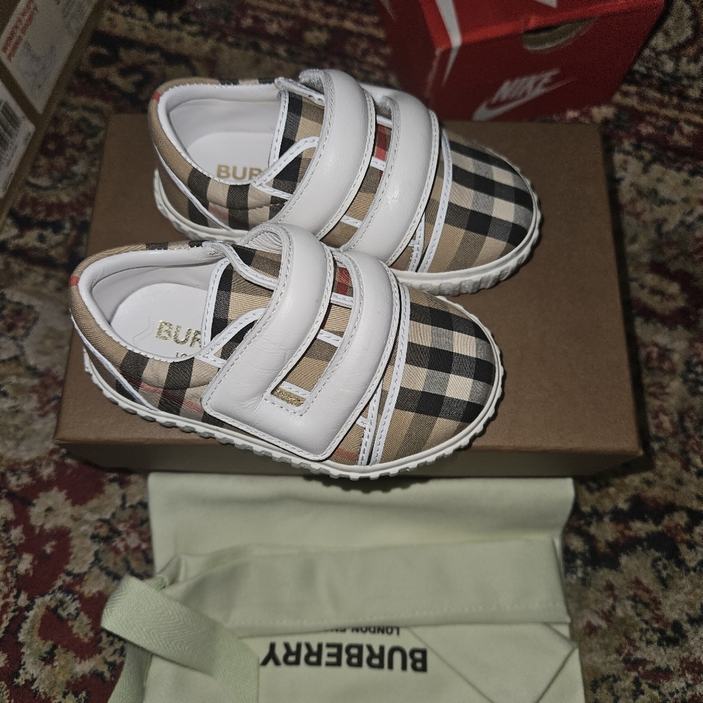 Toddler Burberry Sneakers